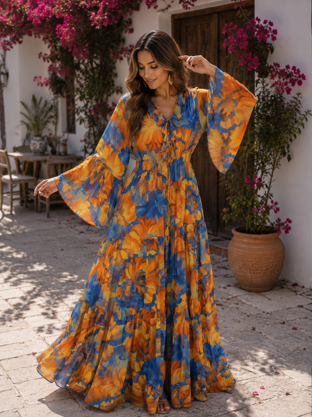 VESTIDO SEDA