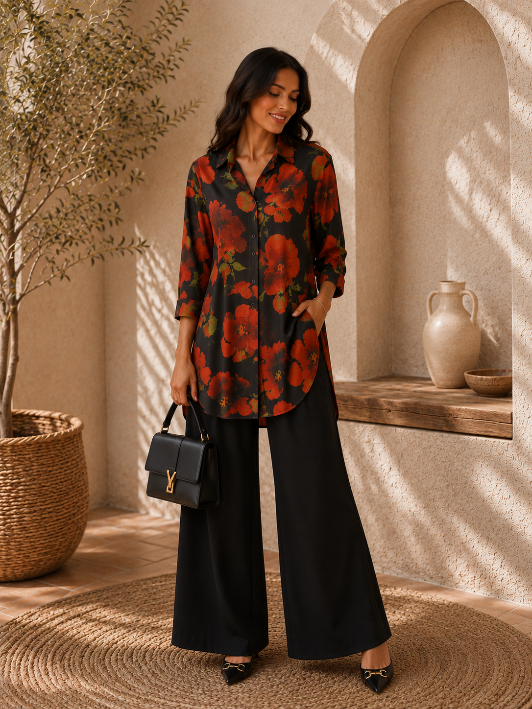 CONJUNTO FLORAL