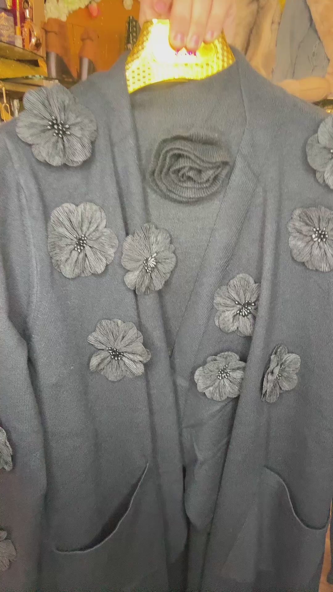 CONJUNTO VESTIDO + CÁRDIGAN